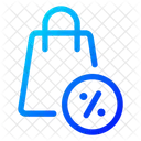 Shopping Bag Discount  Icon