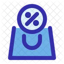 Shopping Bag Discount Promo Icon