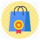 Shopping Bag Tote Jute Icon