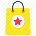 Shopping Bag Tote Jute Icon