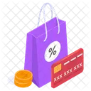 Shopping Bag Payment Icon