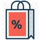 Shopping Bag Discount Bag Discount Icon