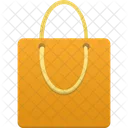 Shopping bag orange  Icon