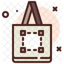 Shopping Bag Print  Icon