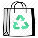 Shopping Bag Recycling  Icon