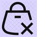 Shopping-bag-remove  Icon