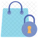 Shopping Bag Security Parcel Security Parcel Protection Icon