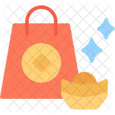 Shopping Bags Cultures New Year Icon