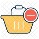Shopping Basket Remove Basket Remove Icon