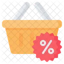Shopping Basket Container Icon