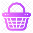 Shopping Basket Wicker Basket Commerce Icon