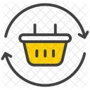 Shopping Basket Ecommerce Icon