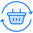 Shopping Basket Ecommerce Icon