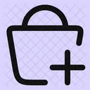 Shopping Basket Add Icon