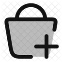 Shopping Basket Add Icon