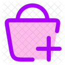 Shopping Basket Add Icon