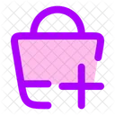 Shopping Basket Add Icon