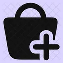 Shopping Basket Add Icon