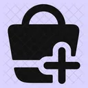 Shopping Basket Add Icon