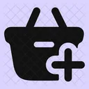 Shopping Basket Add Icon