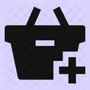 Shopping Basket Add Icon