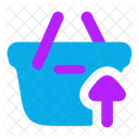 Shopping Basket Check In Icon