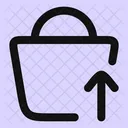 Shopping Basket Check In Icon