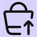 Shopping Basket Check In Icon