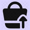 Shopping Basket Check In Icon