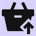 Shopping Basket Check In Icon