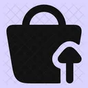 Shopping Basket Check In Icon