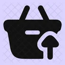 Shopping Basket Check In Icon