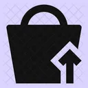 Shopping Basket Check In Icon