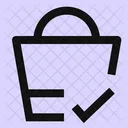 Shopping-basket-done-  Icon