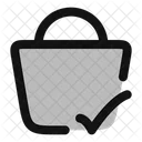 Shopping Basket Done Icon