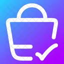 Shopping Basket Done Icon