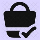 Shopping Basket Done Icon