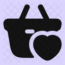 Shopping Basket Favorite Icon