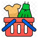 Shopping Basket Cart Bucket Icon