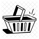 Shopping Basket Container Retailing Icon