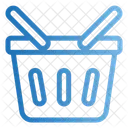 Shopping Basket Container Basket Icon