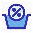 Shopping Basket Discount Purchase Icon