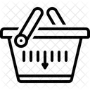 Shopping Basket Merchandise Basket Icon