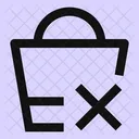 Shopping-basket-remove-  Icon