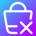 Shopping Basket Remove Icon