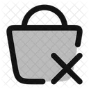 Shopping Basket Remove Icon