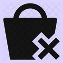 Shopping Basket Remove Icon