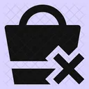 Shopping Basket Remove Icon