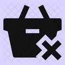 Shopping Basket Remove Icon