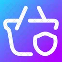 Shopping Basket Secure Icon